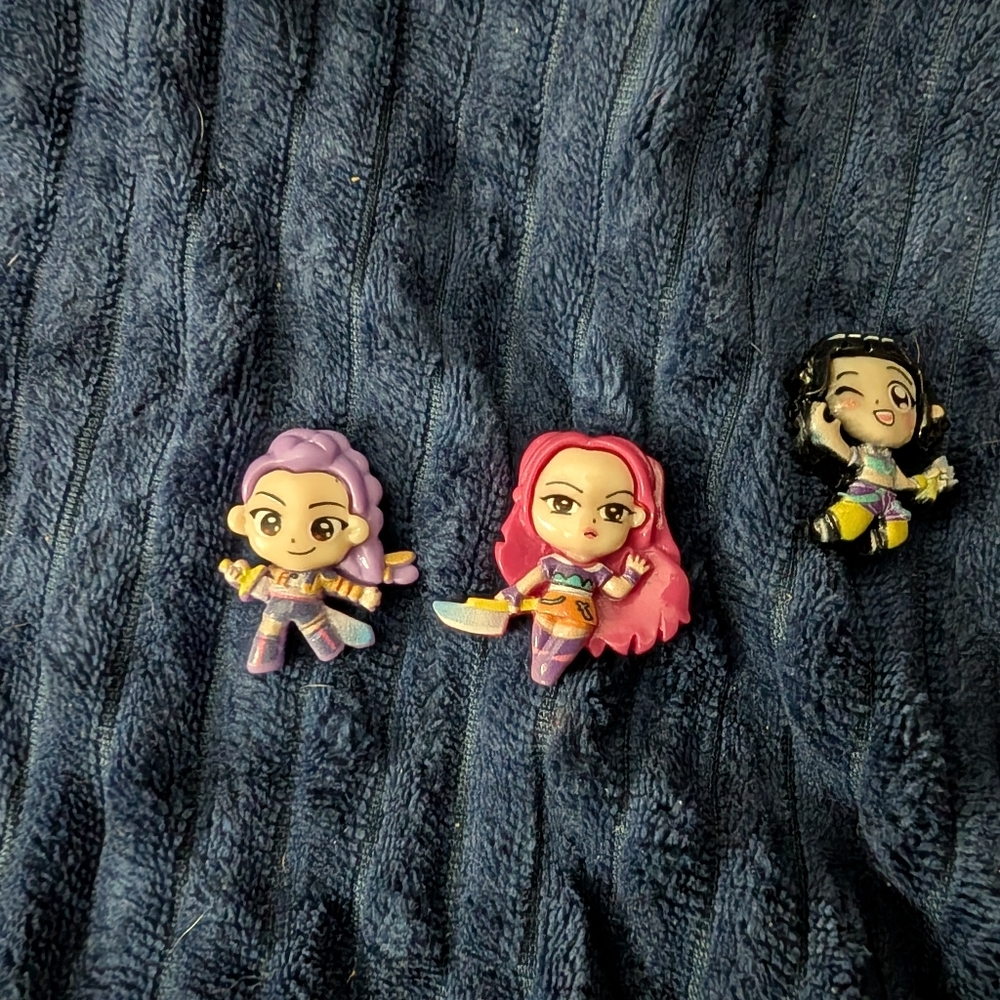 Set of 3 K-pop Demon Hunters DYI